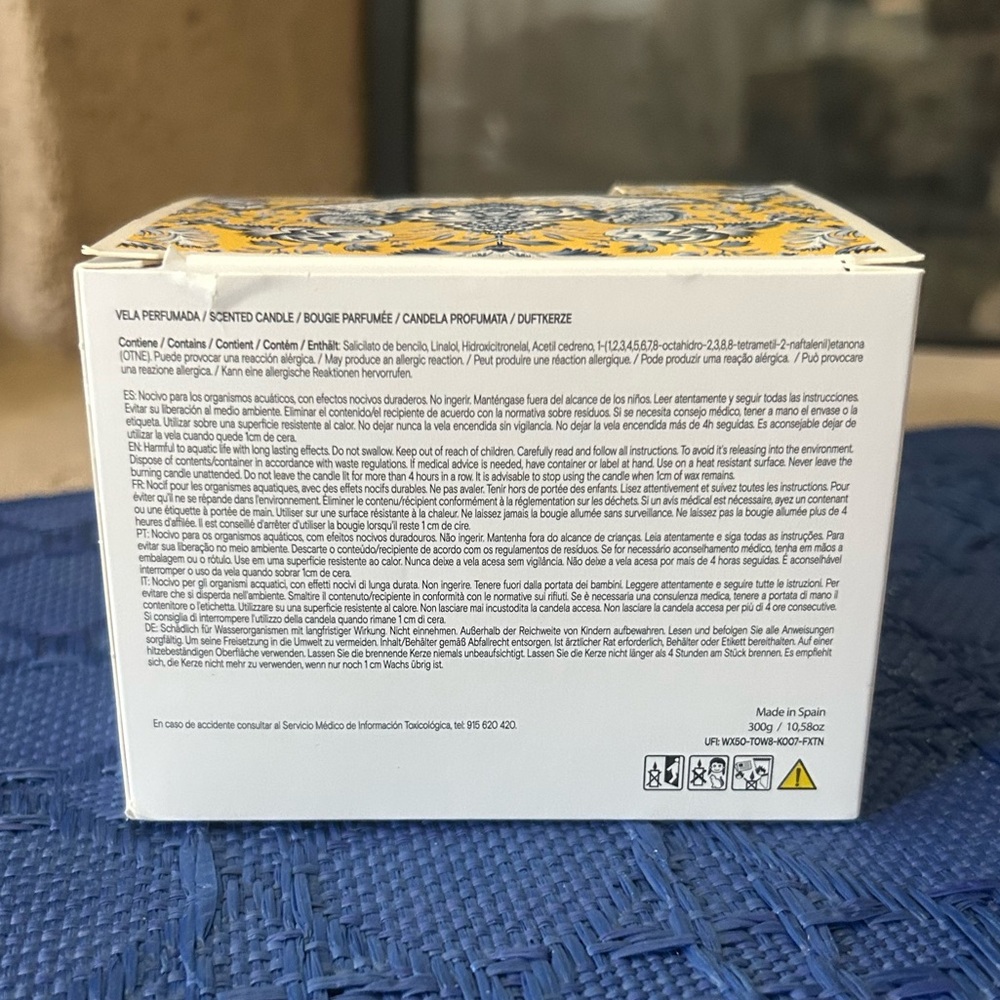 Ceras Roura Mediterranean Fig Scented Candle - Picture 3 of 3